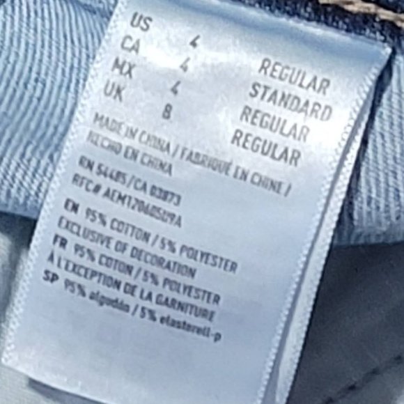 American Eagle Outfitters Patchwork Denim Mini Skirt Size 4 Vintage 70s Style - Picture 8 of 15